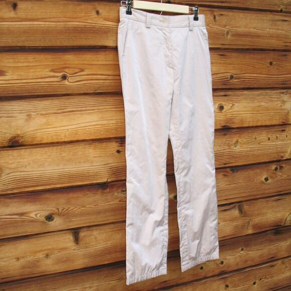 Beige High Rise Dress Pants 36 4 - Picture 2 of 7